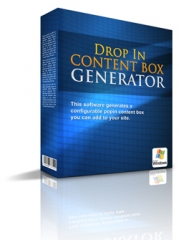 Drop In Content Box Generator Drop In Content Box Generator